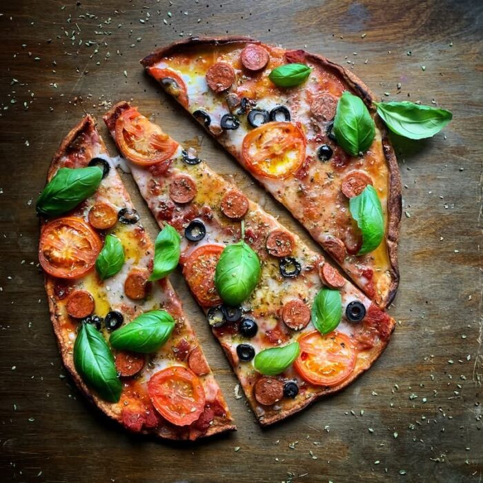 Portobello Pizza Pasta