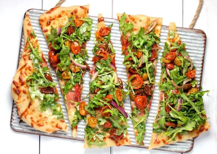 Salad Pizza Tots